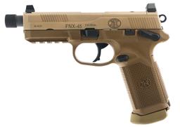FN FNX-45 TACTICAL .45 ACP CAL SEMI AUTO PISTOL