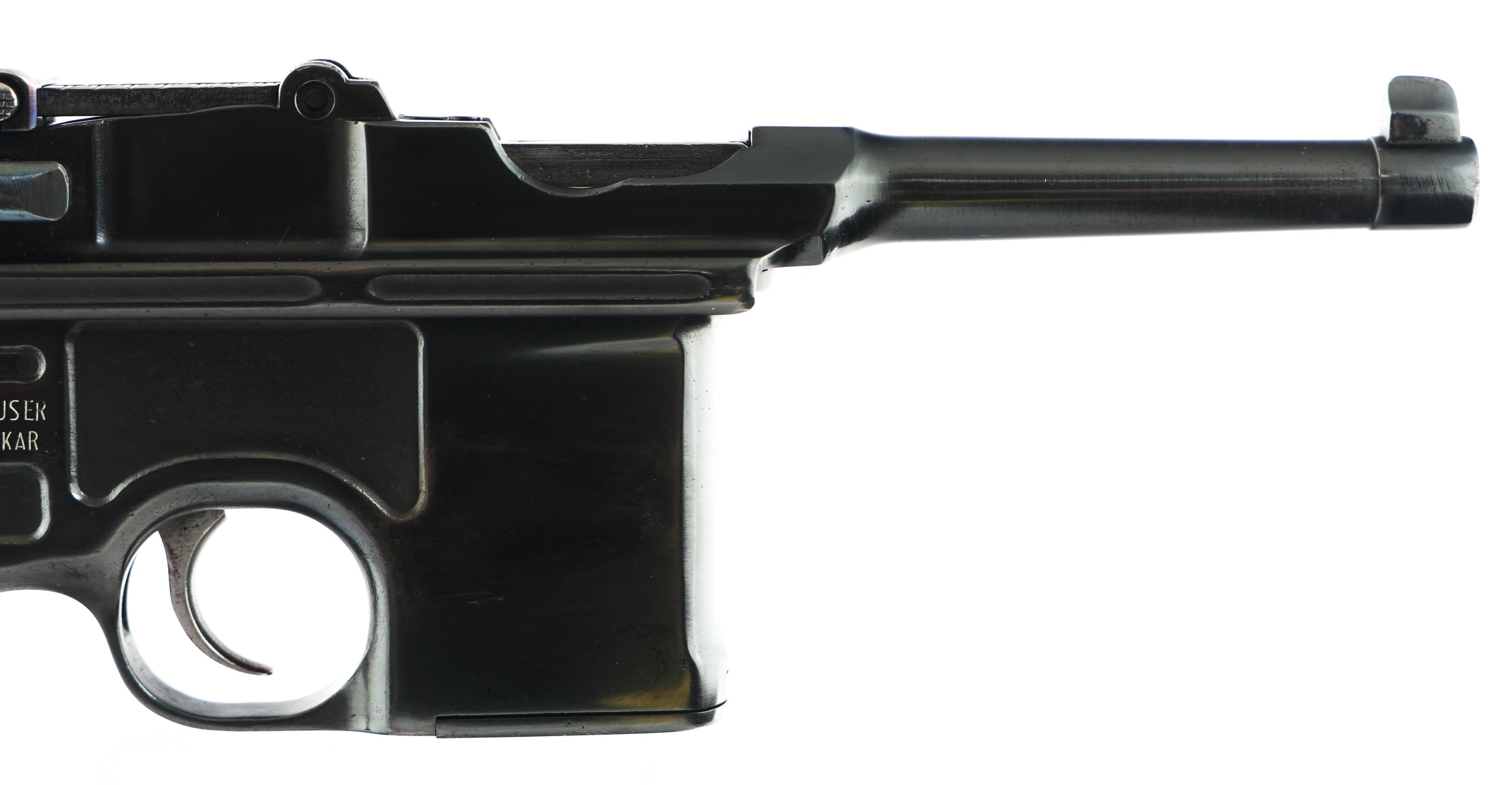 MAUSER C96 BOLO 9MM BROOMHANDLE PISTOL