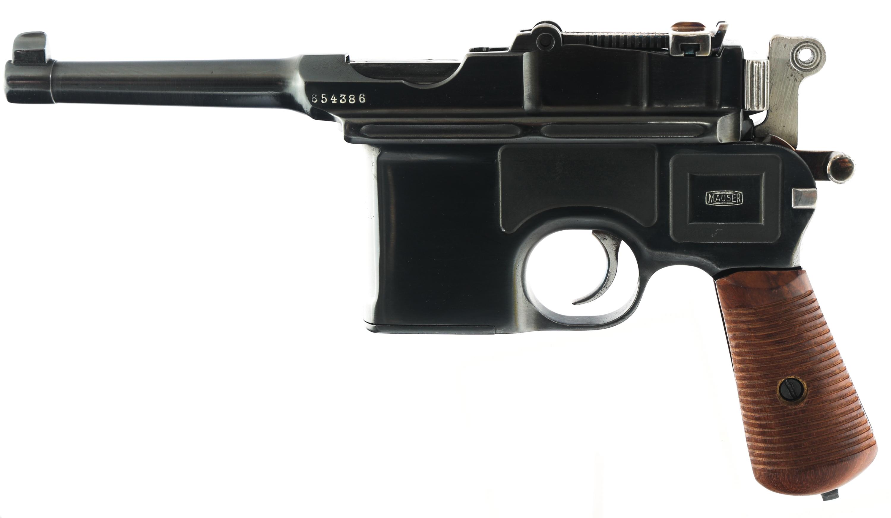 MAUSER C96 BOLO 9MM BROOMHANDLE PISTOL