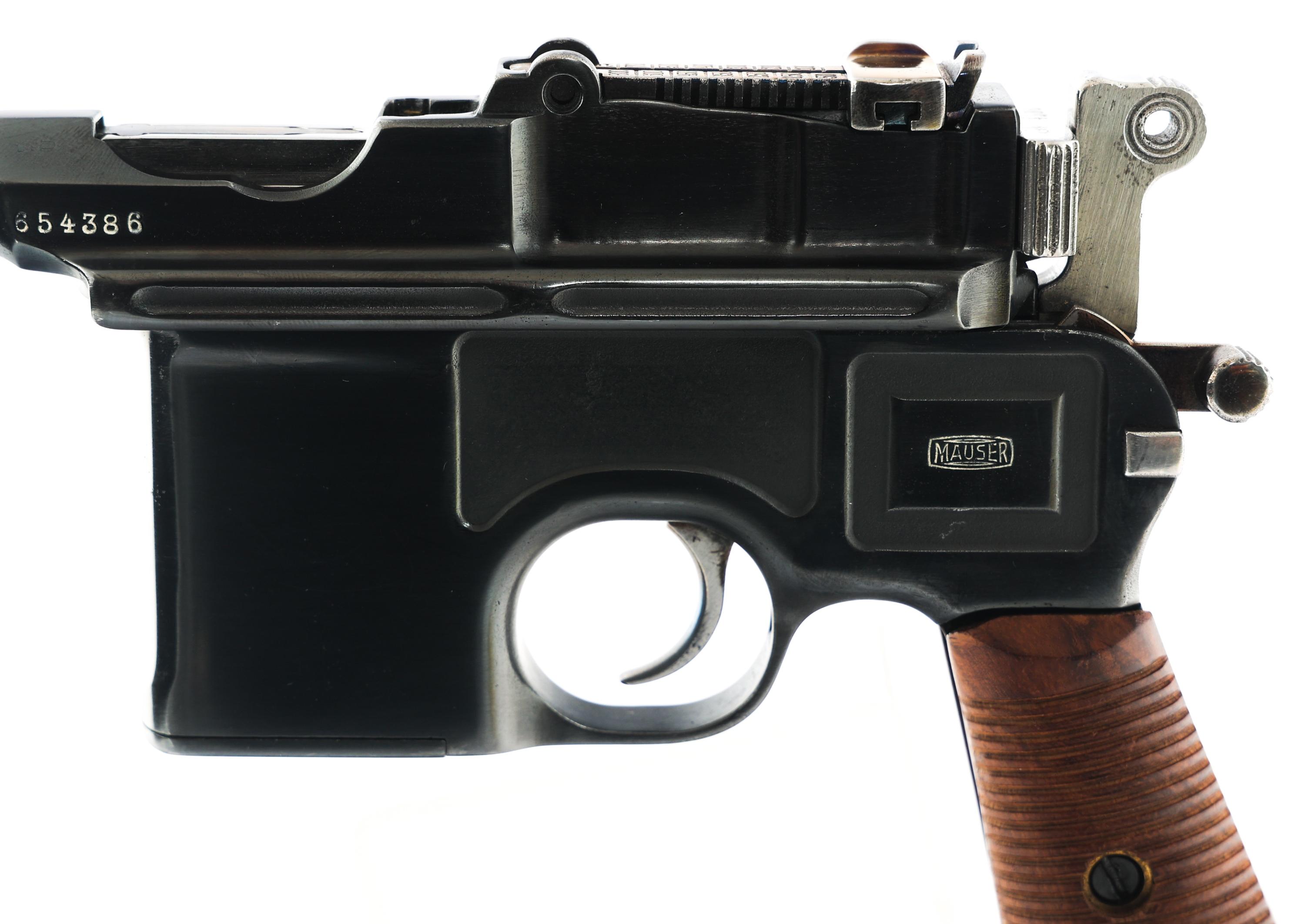 MAUSER C96 BOLO 9MM BROOMHANDLE PISTOL
