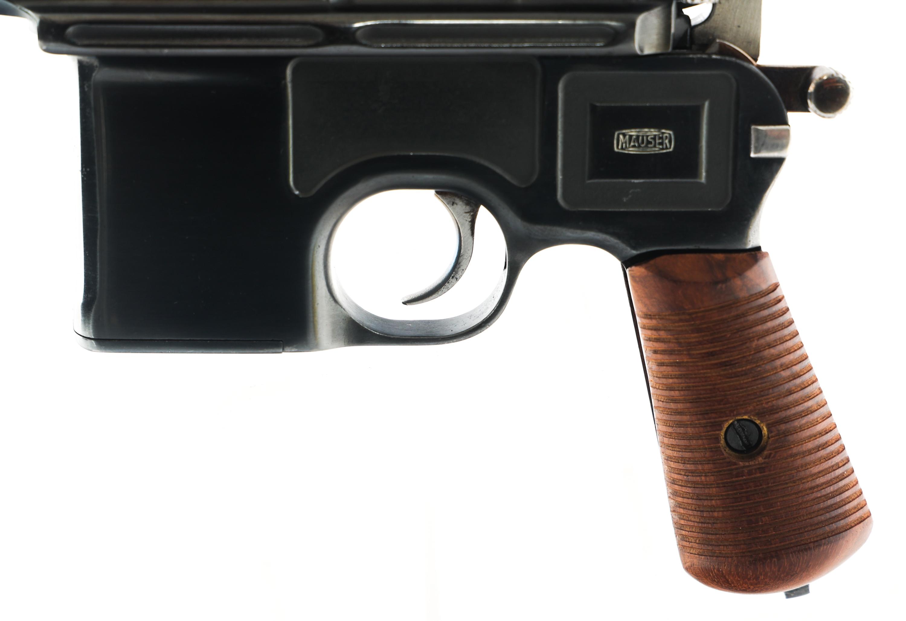 MAUSER C96 BOLO 9MM BROOMHANDLE PISTOL