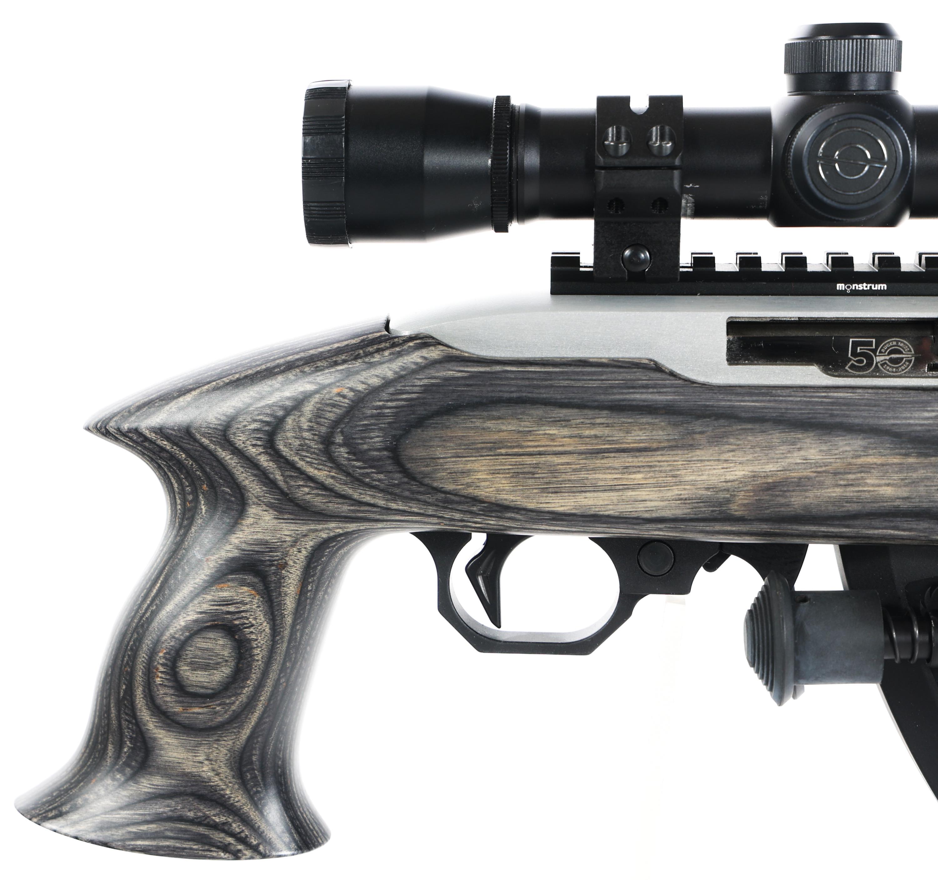 RUGER CHARGER .22 LR CAL SEMI AUTOMATIC PISTOL