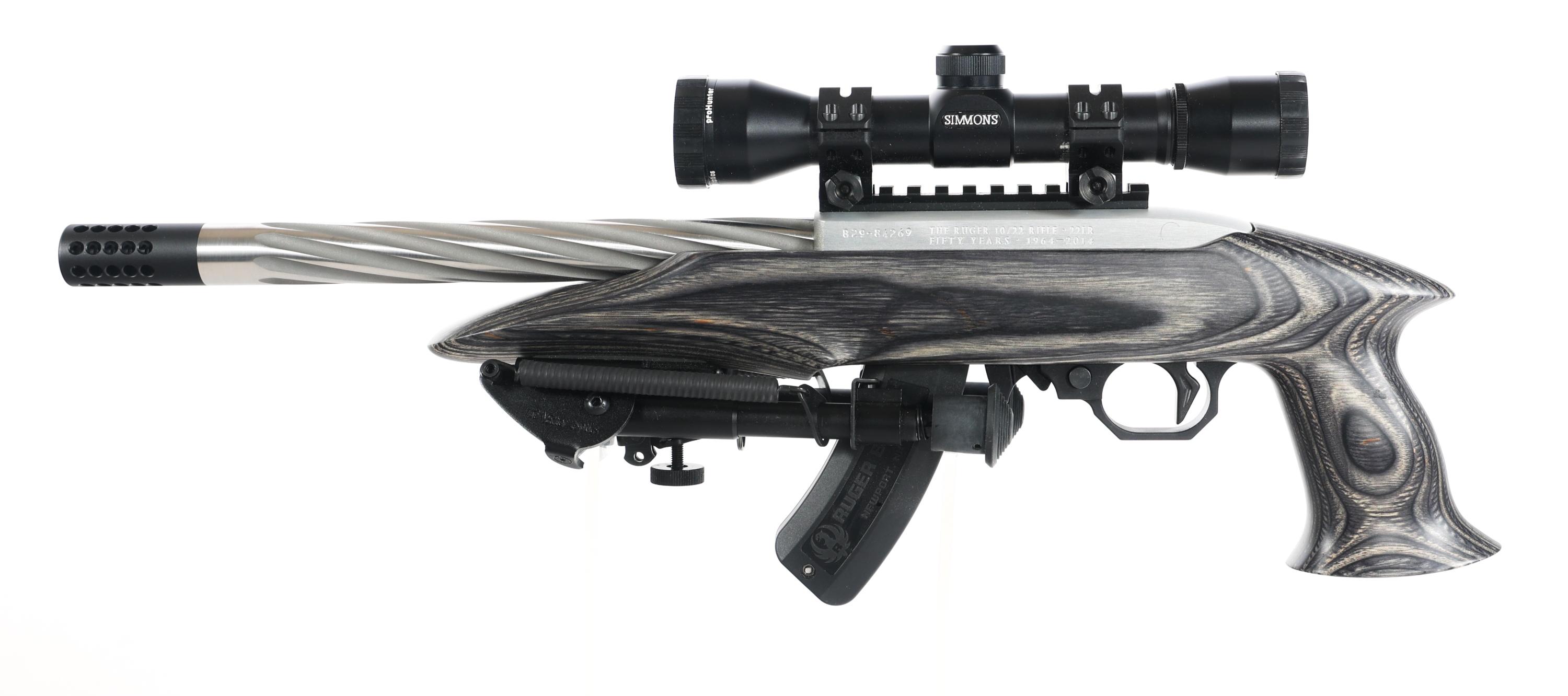RUGER CHARGER .22 LR CAL SEMI AUTOMATIC PISTOL