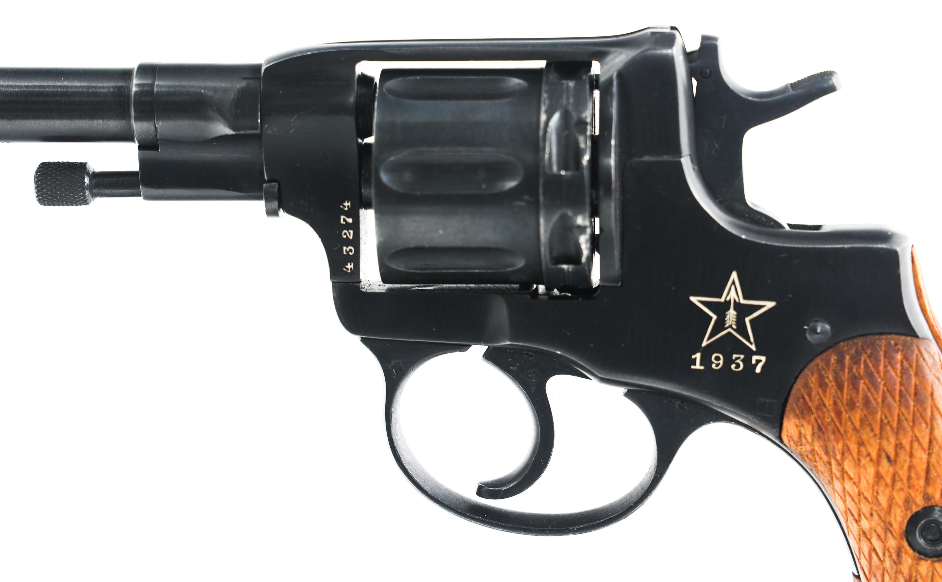 RUSSIAN TULA MODEL 1895 7.62mm CAL NAGANT REVOLVER