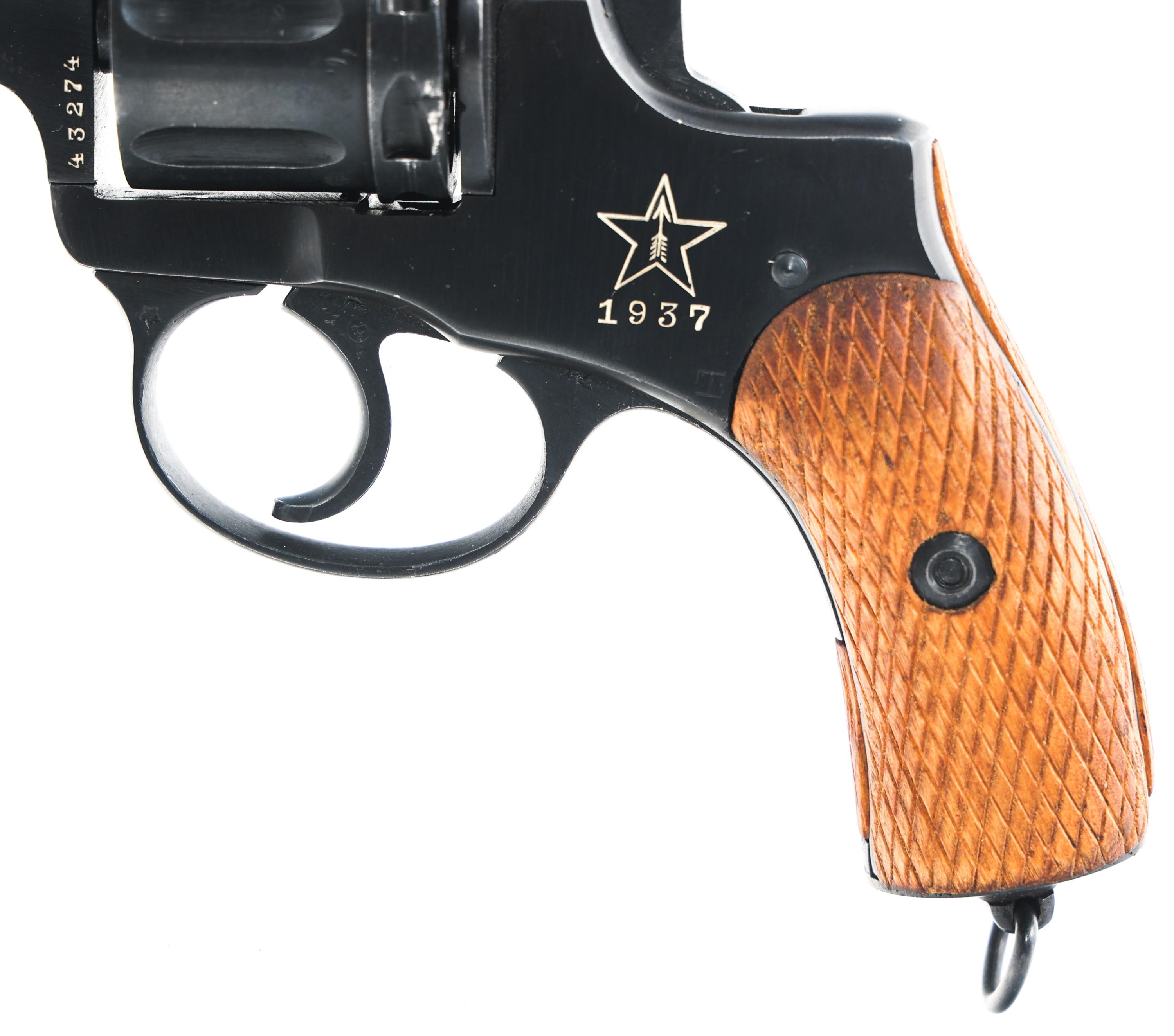 RUSSIAN TULA MODEL 1895 7.62mm CAL NAGANT REVOLVER