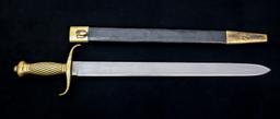 IMPERIAL GERMAN M1849 FASCHINENMESSER SHORT SWORD