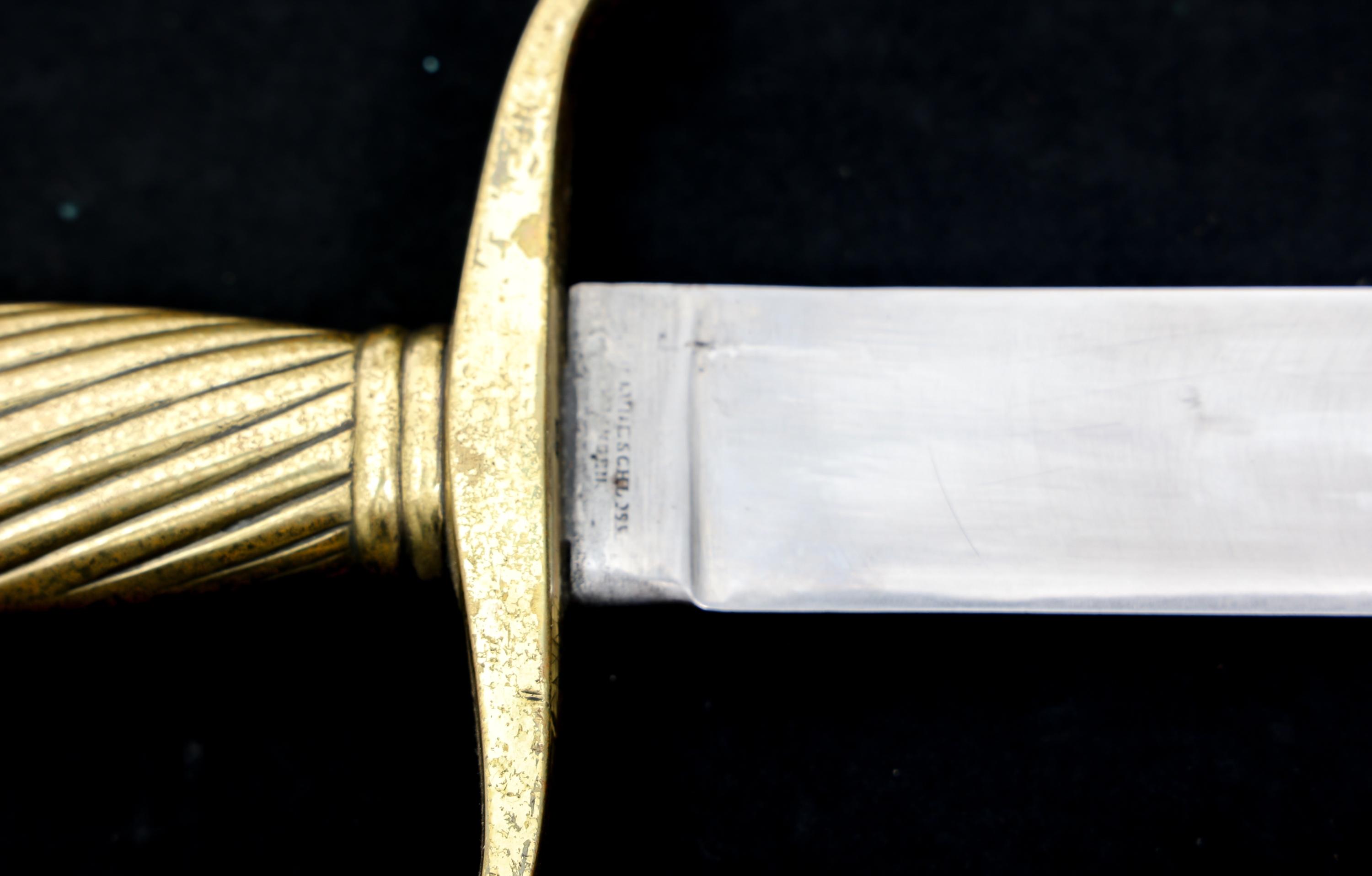 IMPERIAL GERMAN M1849 FASCHINENMESSER SHORT SWORD