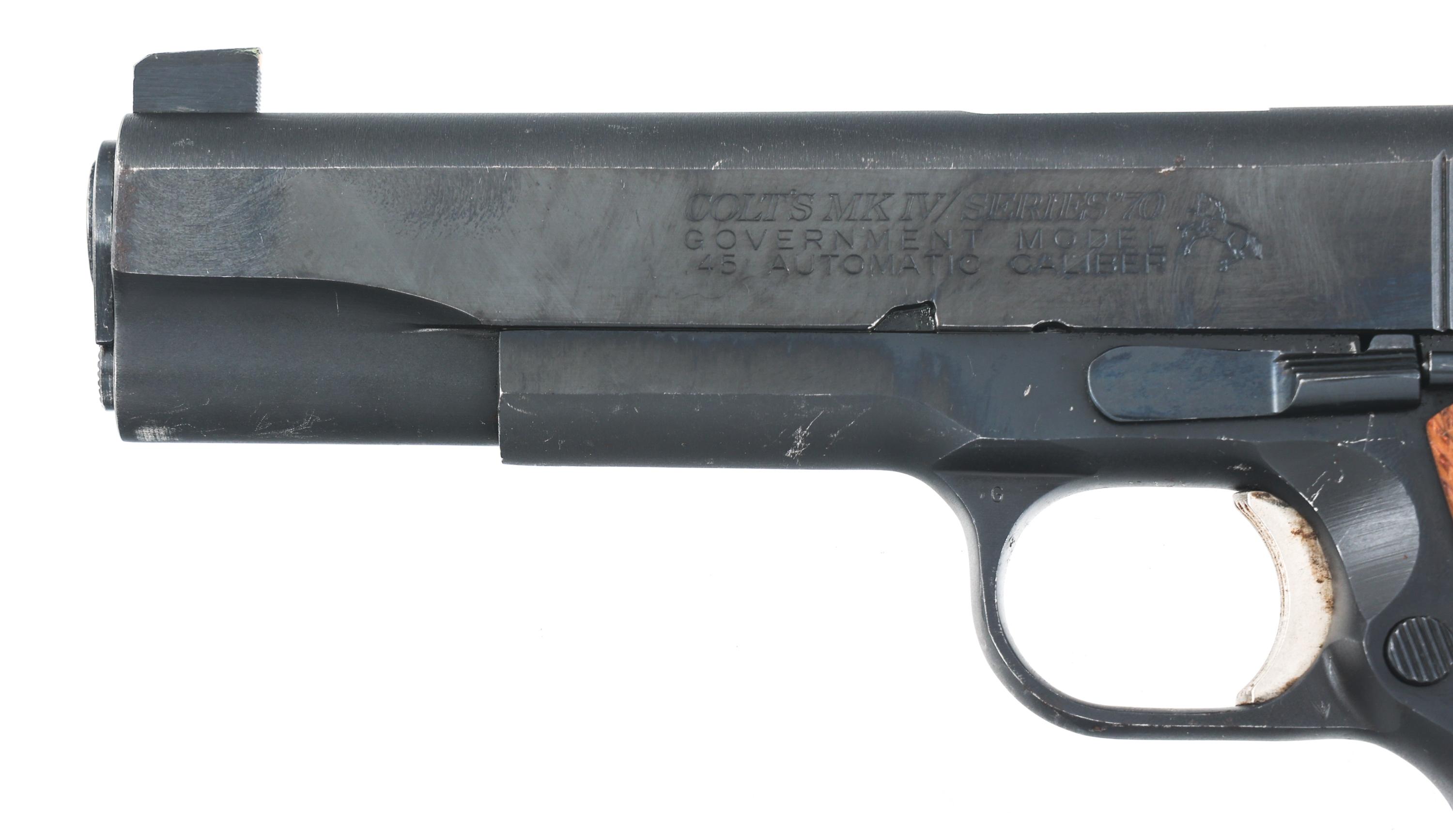 COLT MODEL Mk IV SERIES 70 .45 ACP CALIBER PISTOL