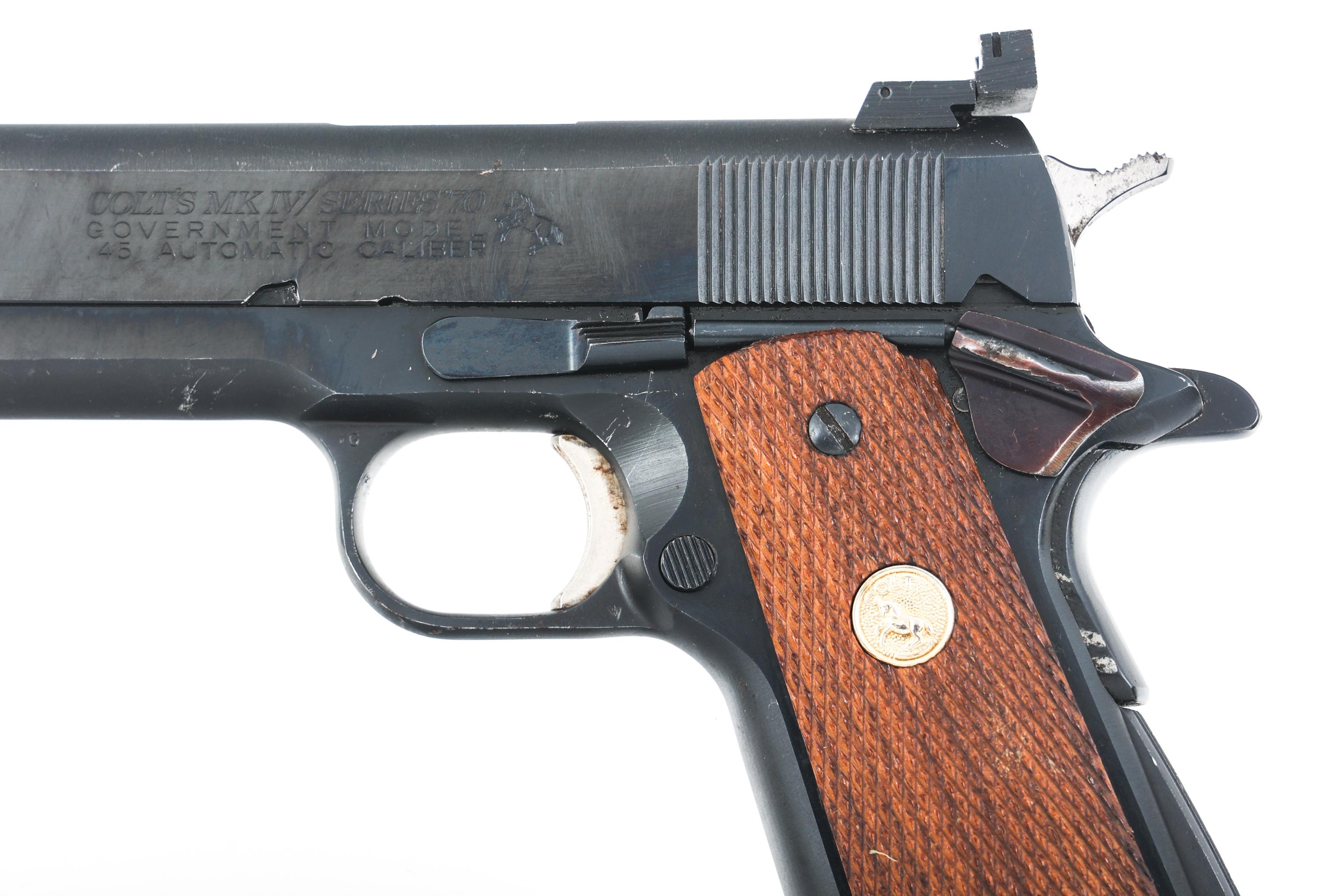 COLT MODEL Mk IV SERIES 70 .45 ACP CALIBER PISTOL