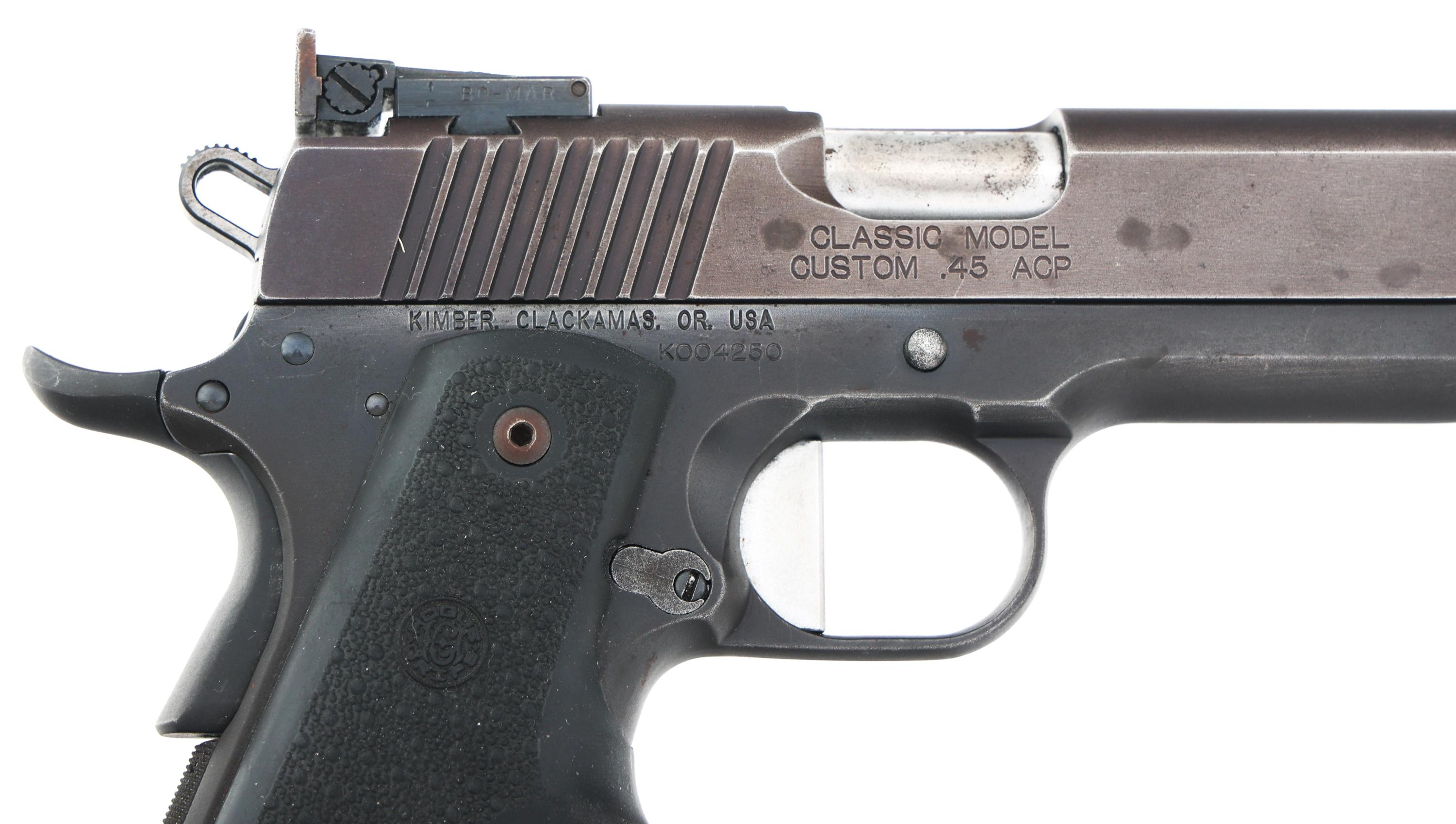 KIMBER CLASSIC CUSTOM .45 ACP CALIBER PISTOL