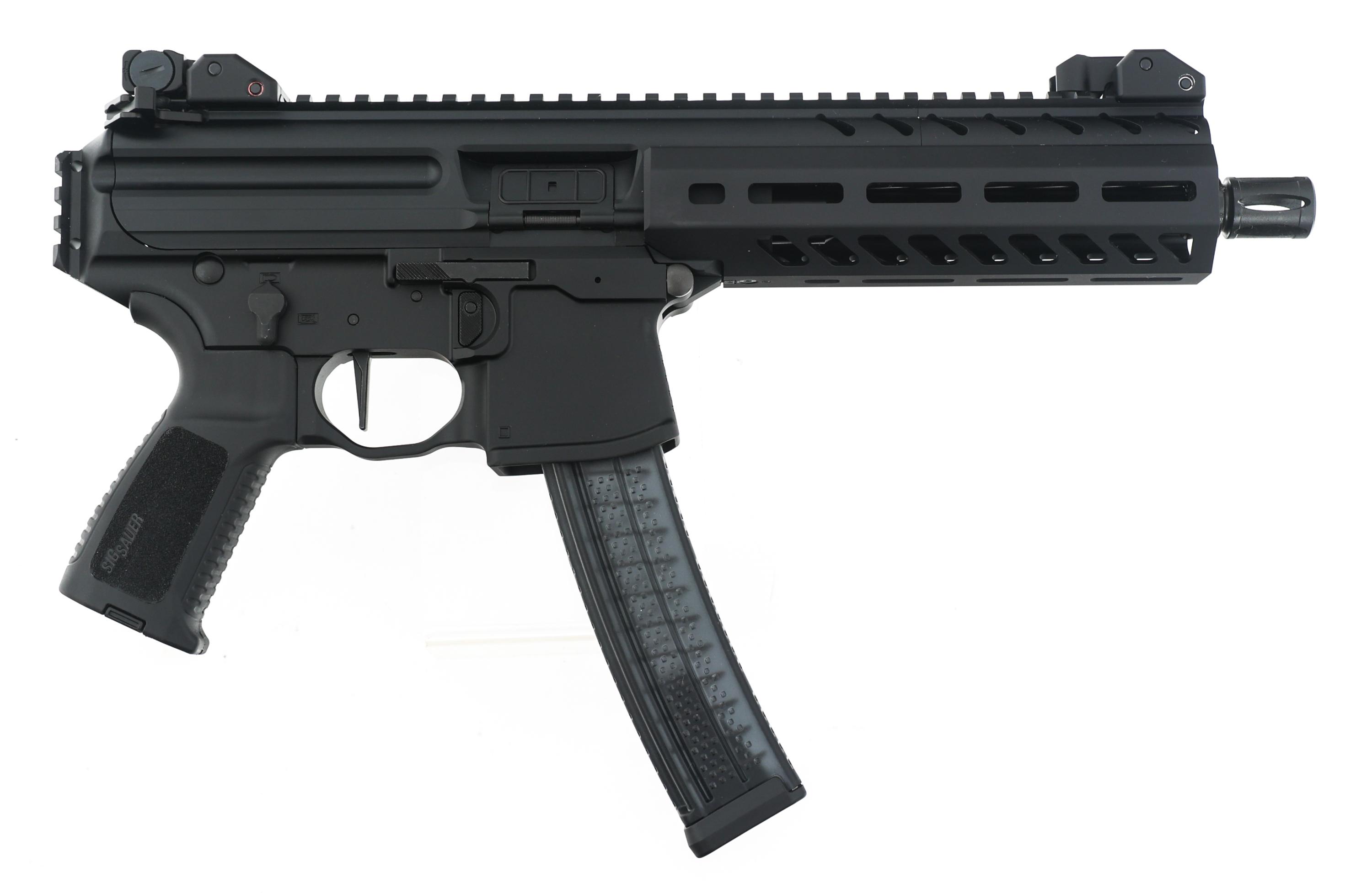 SIG SAUER MODEL MPX SEMI AUTO 9mm CALIBER PISTOL