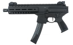 SIG SAUER MODEL MPX SEMI AUTO 9mm CALIBER PISTOL