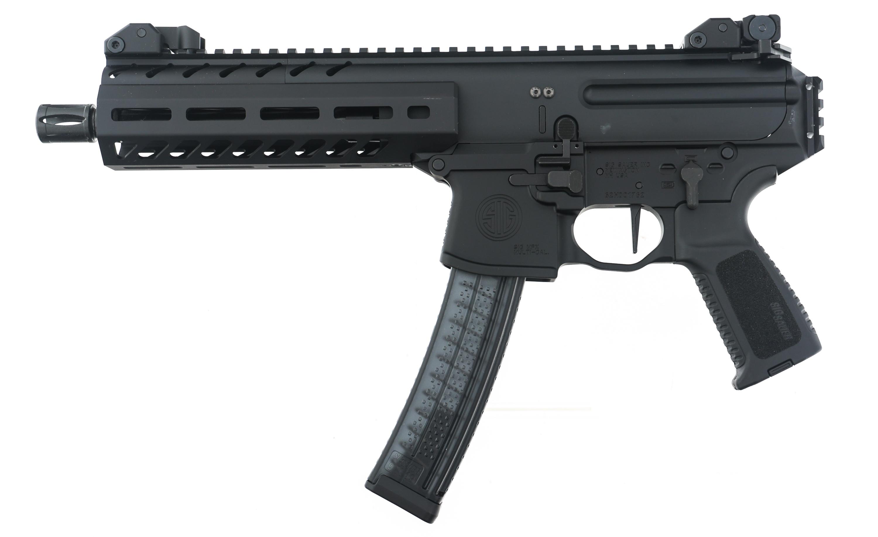 SIG SAUER MODEL MPX SEMI AUTO 9mm CALIBER PISTOL