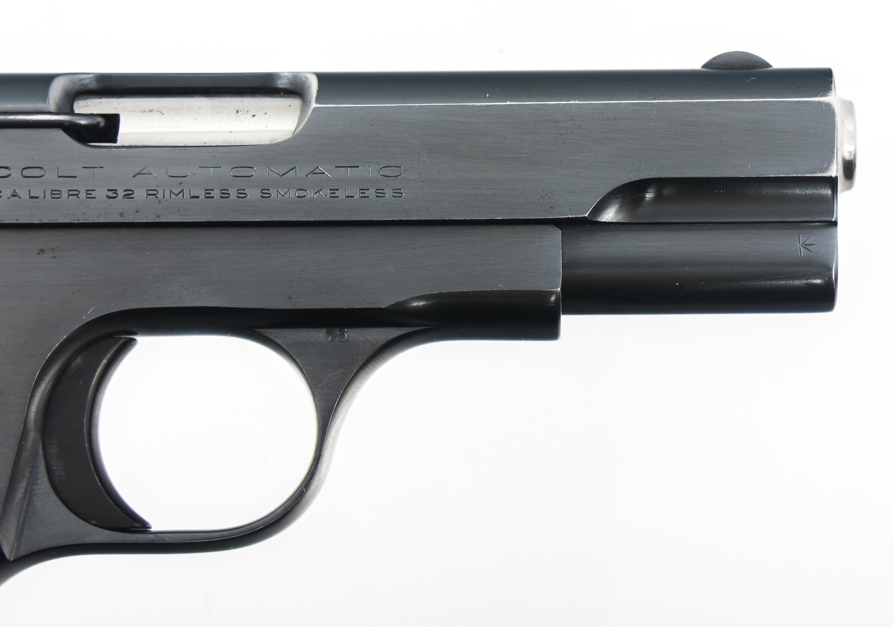 COLT MODEL 1903 POCKET HAMMERLESS .32 CAL PISTOL