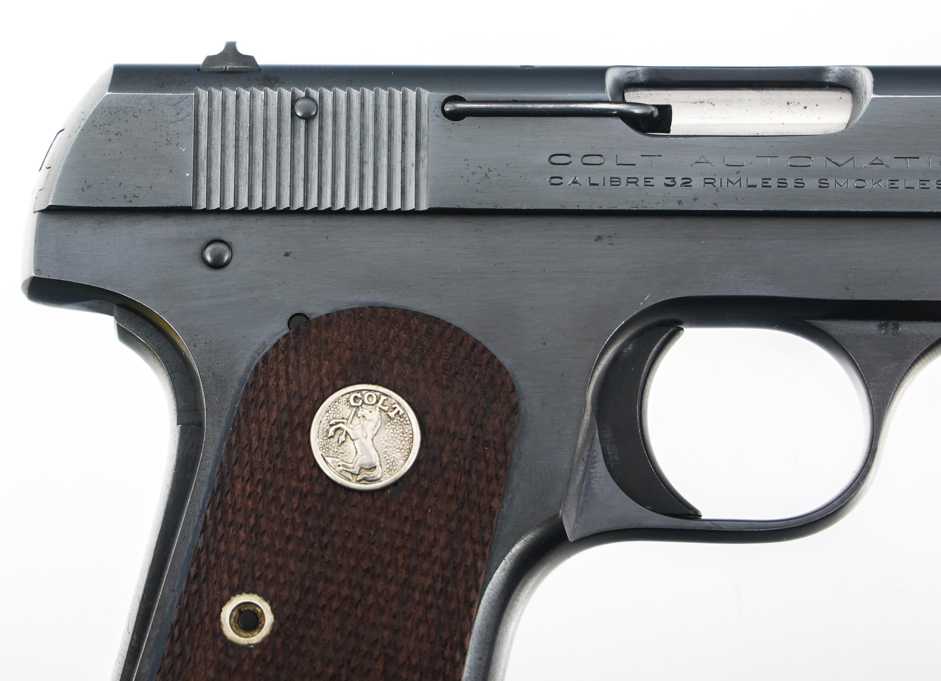 COLT MODEL 1903 POCKET HAMMERLESS .32 CAL PISTOL