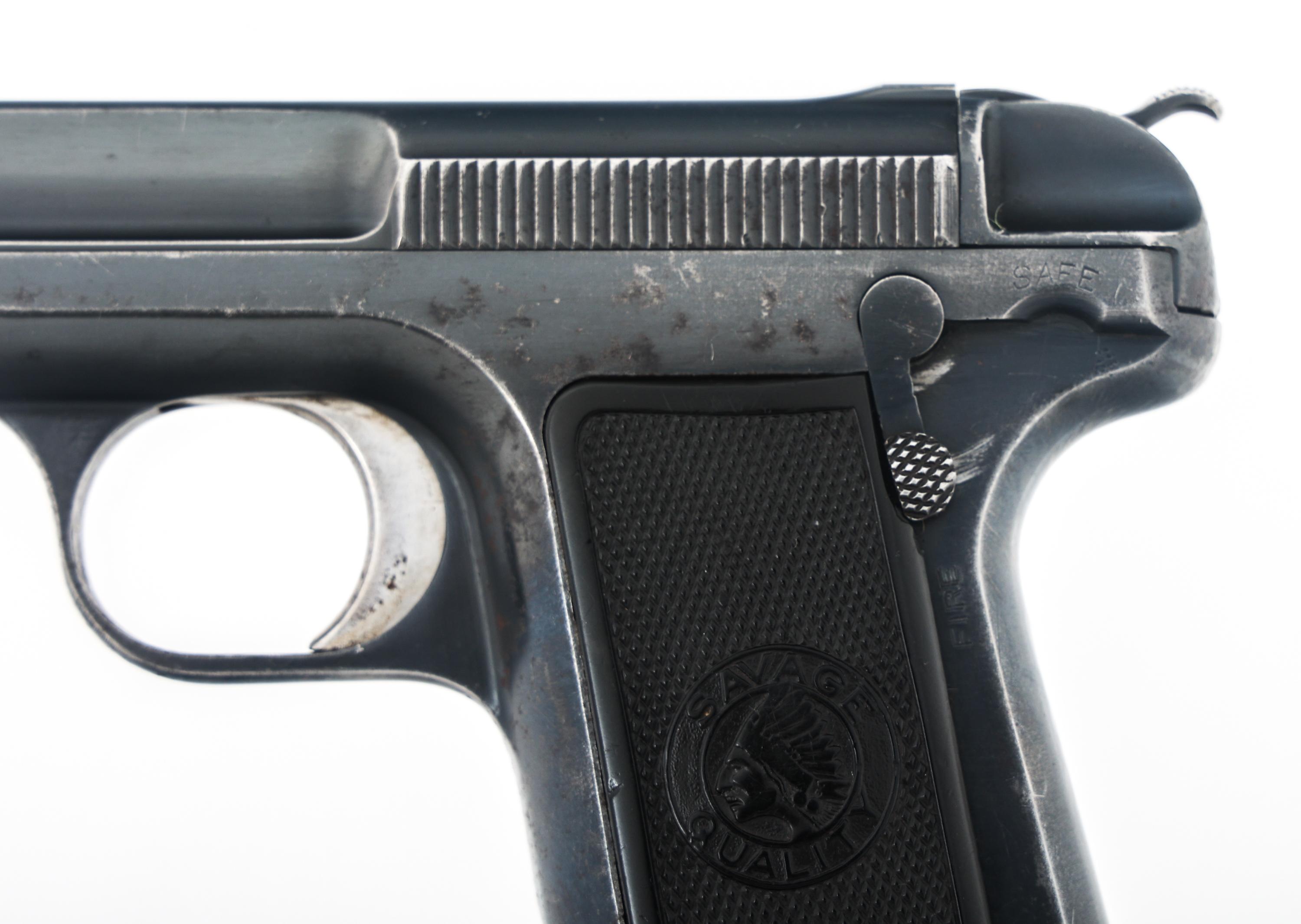 SAVAGE MODEL 1907 SEMI AUTOMATIC .32 CAL PISTOL