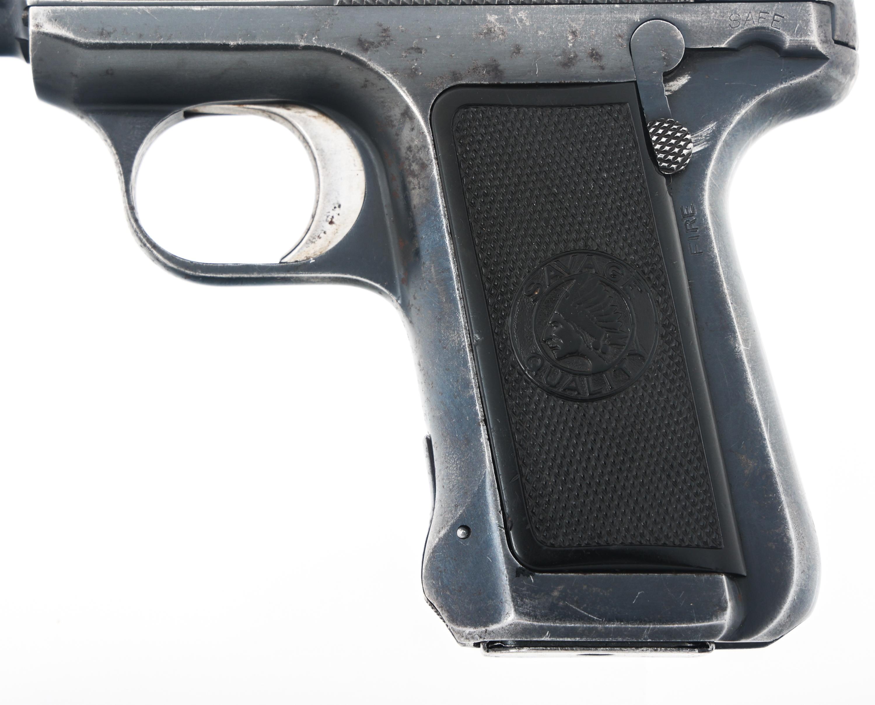SAVAGE MODEL 1907 SEMI AUTOMATIC .32 CAL PISTOL