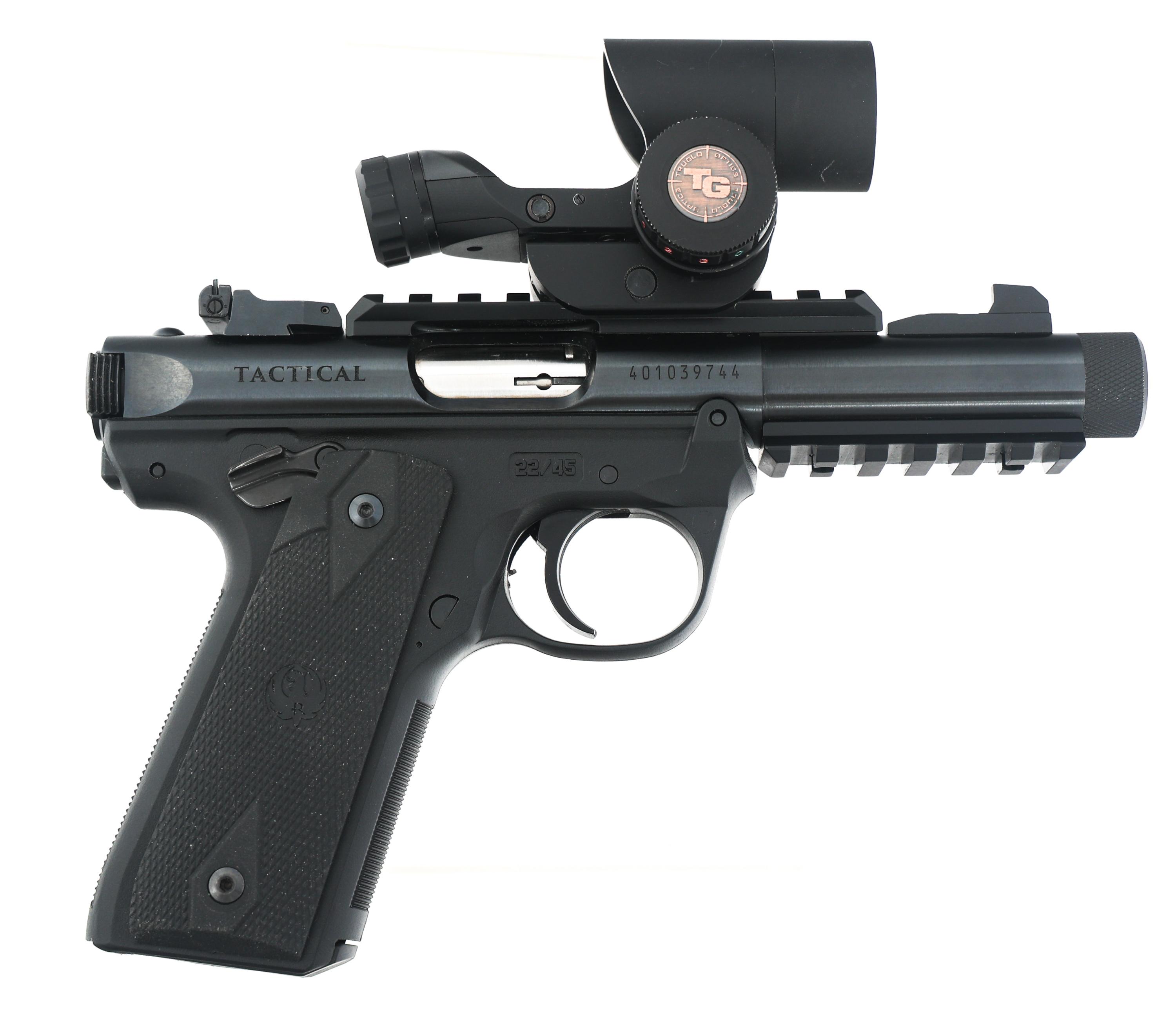 RUGER MODEL MARK IV .22 LR CALIBER PISTOL