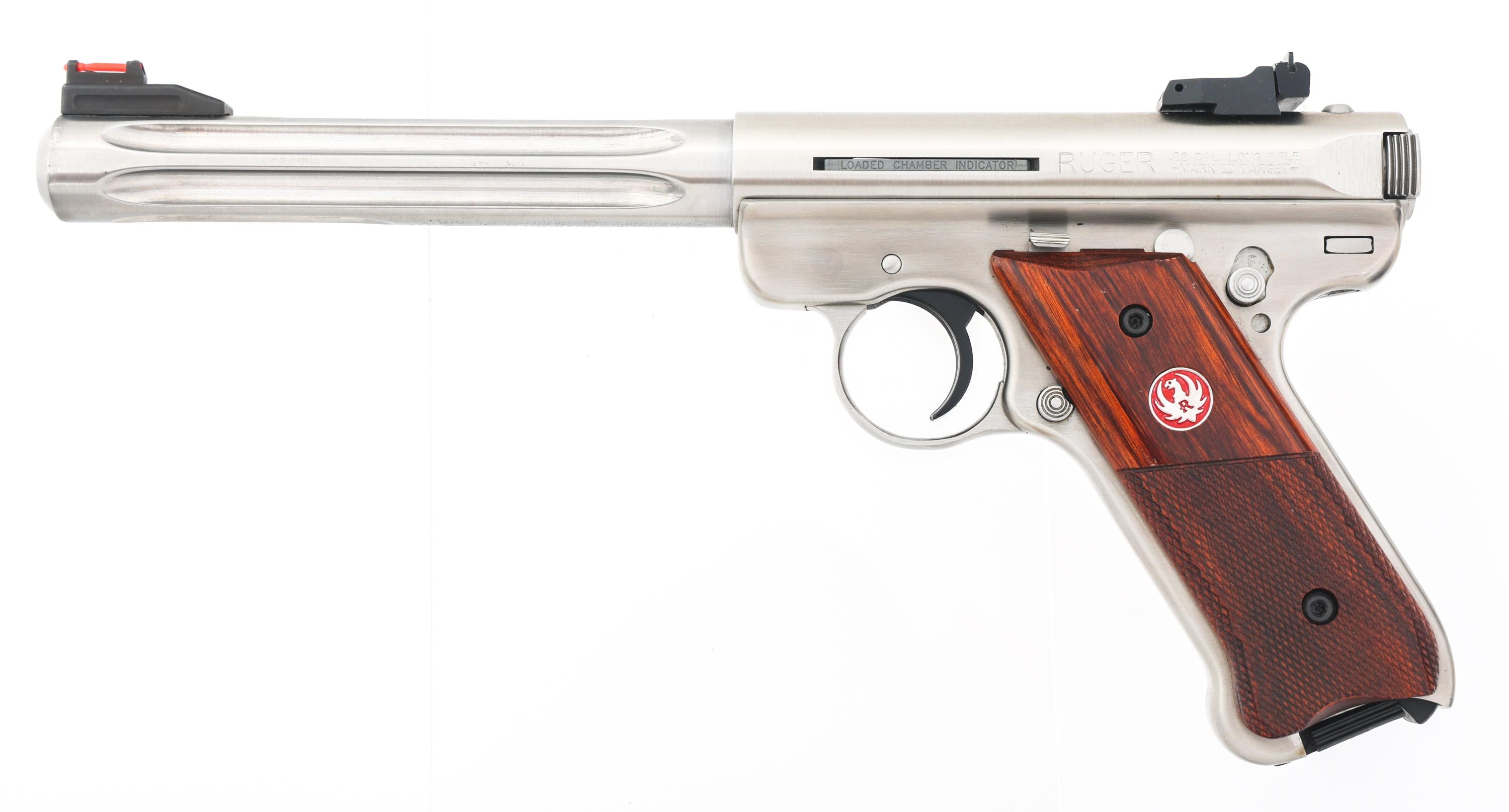 RUGER MK III HUNTER .22 LR CALIBER TARGET PISTOL