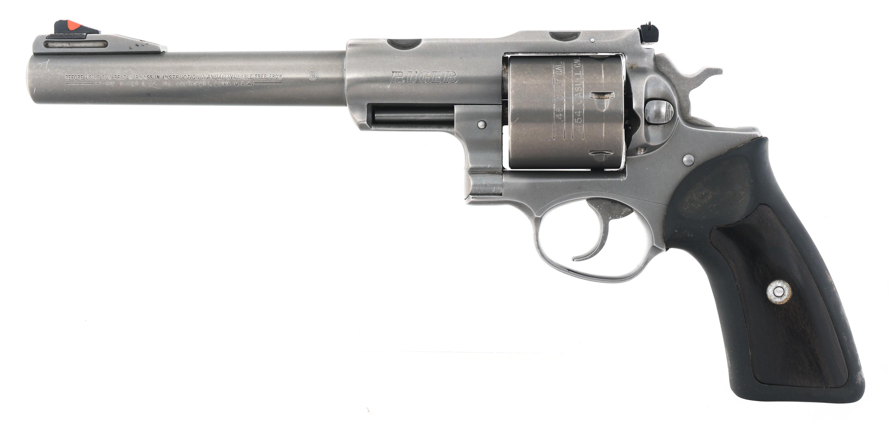 RUGER SUPER REDHAWK .454 CASULL CALIBER REVOLVER
