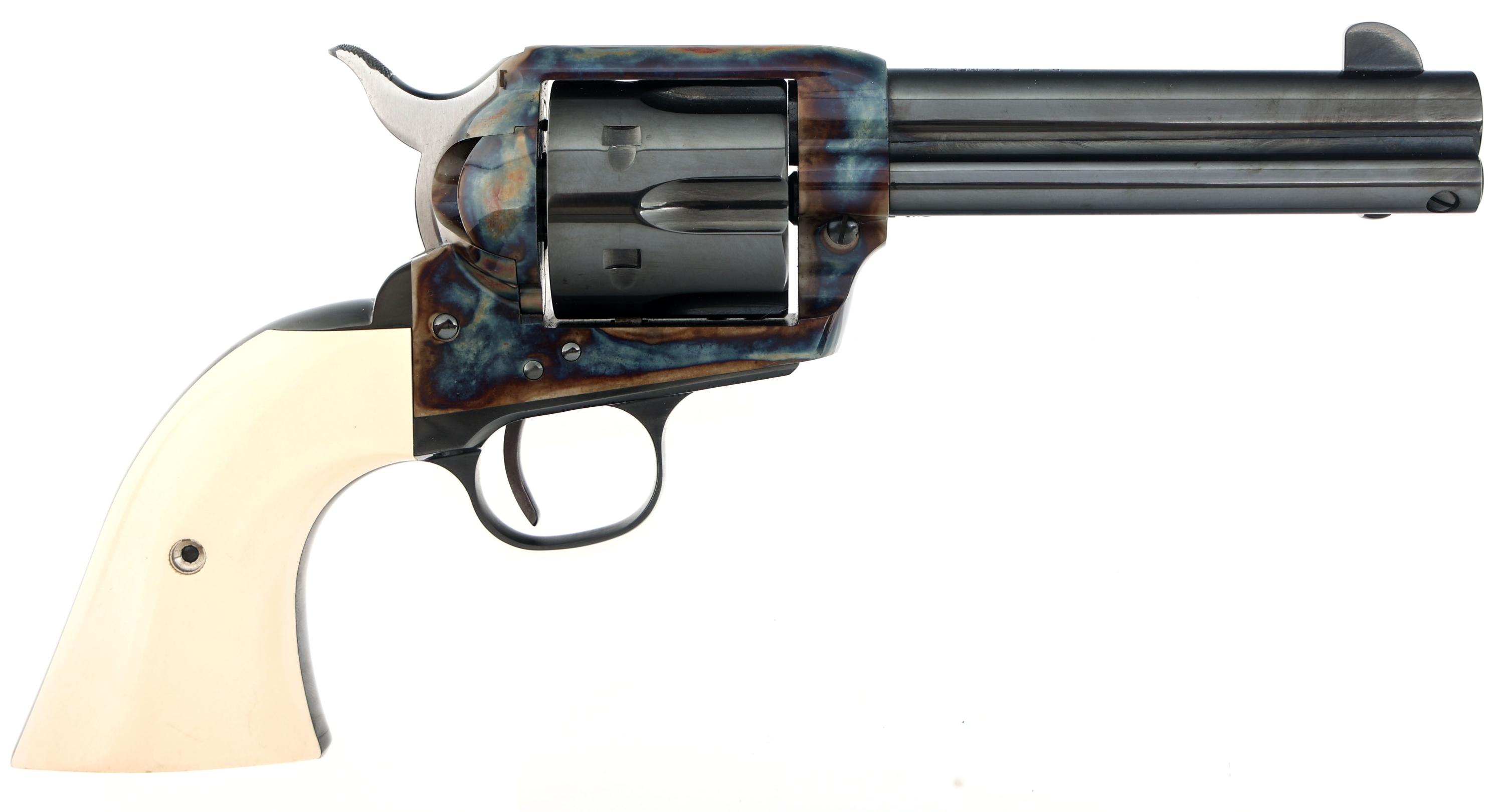 U.S.F.A. MODEL SSA TURNBULL FINISHED 45 REVOLVER