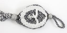 WWII LUFTWAFFE MARKSMANSHIP LANYARD & INSIGNIA LOT