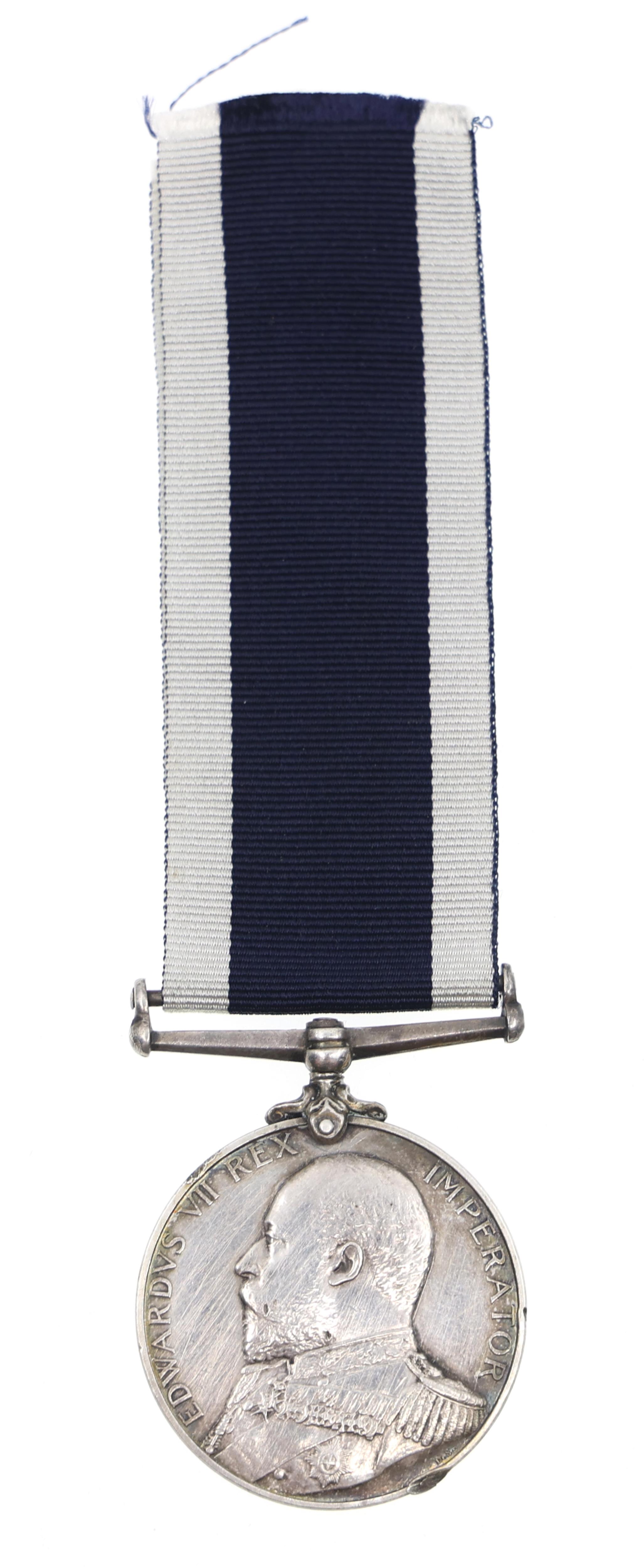 BRITISH EDWARD VII ROYAL NAVAL LONG SERVICE MEDAL
