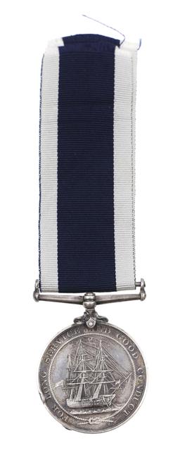 BRITISH EDWARD VII ROYAL NAVAL LONG SERVICE MEDAL
