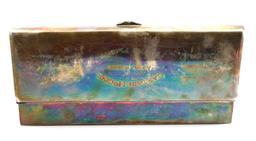 SILVERPLATE PRESENTATION DRESSER BOX - NAMED