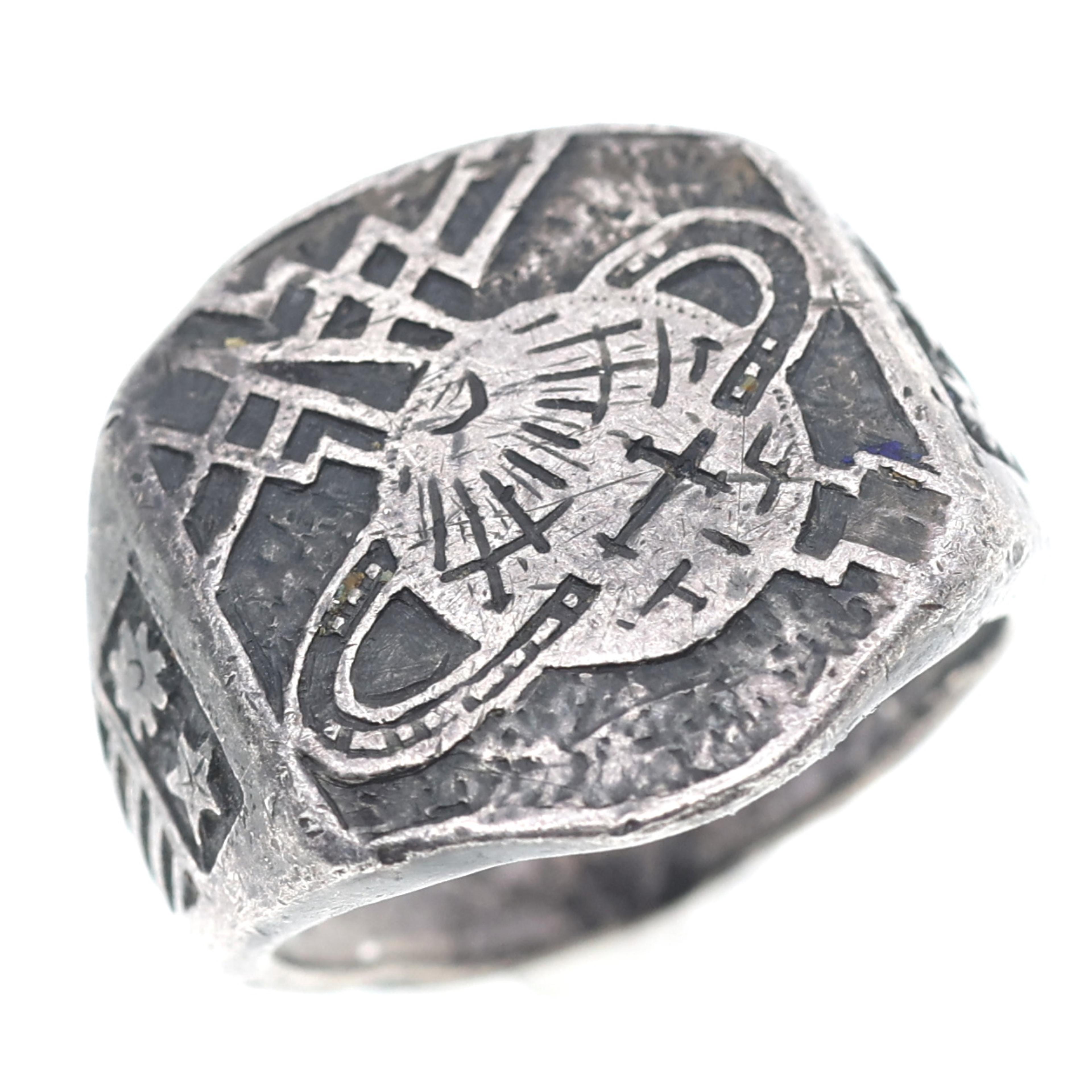WWII US ARMY AIRWAYS COMMUNICATION SYSTEMS RING