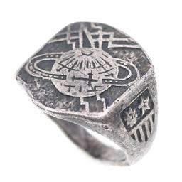 WWII US ARMY AIRWAYS COMMUNICATION SYSTEMS RING