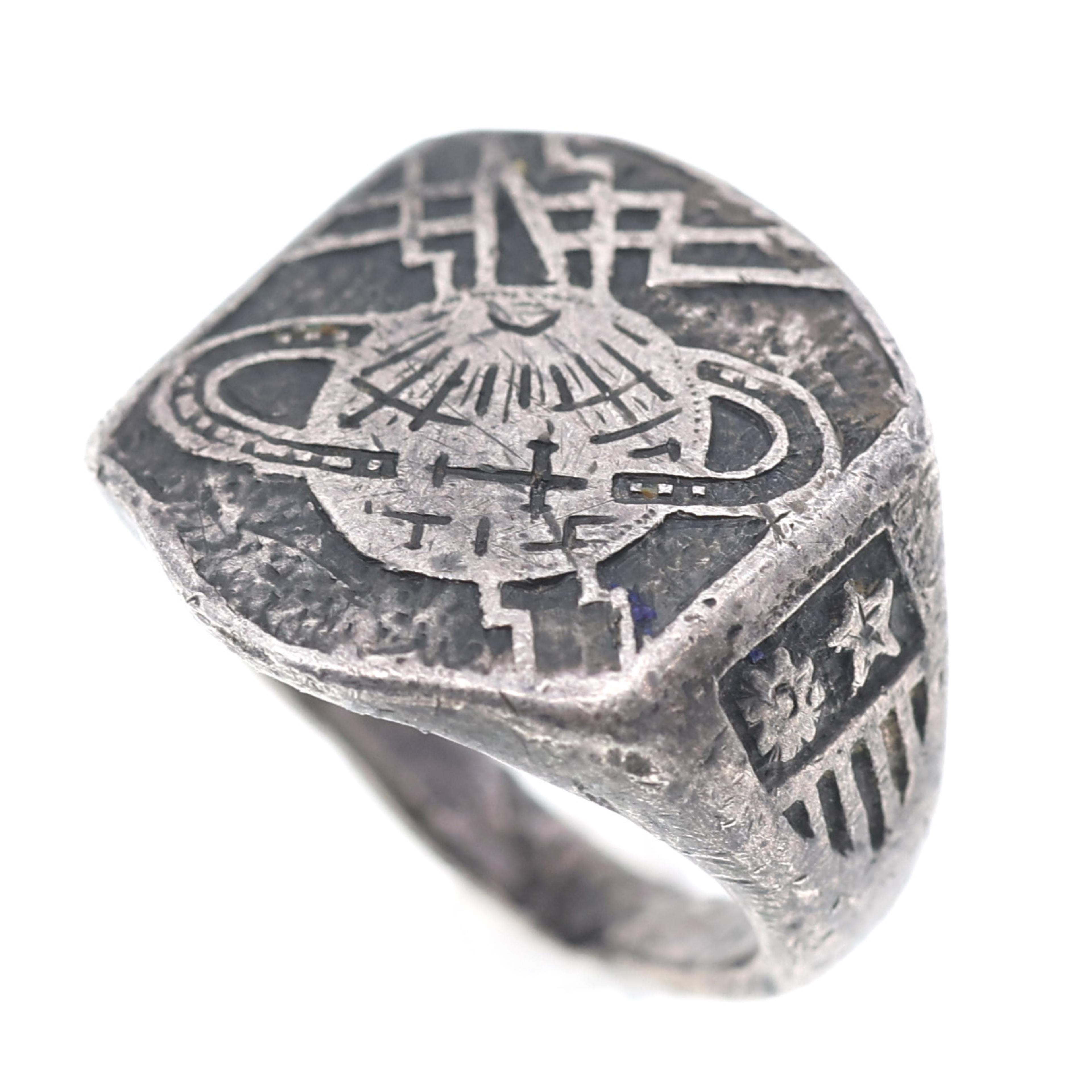WWII US ARMY AIRWAYS COMMUNICATION SYSTEMS RING