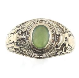 TIFFANY & CO. 14K GOLD US NAVAL ACADEMY CLASS RING