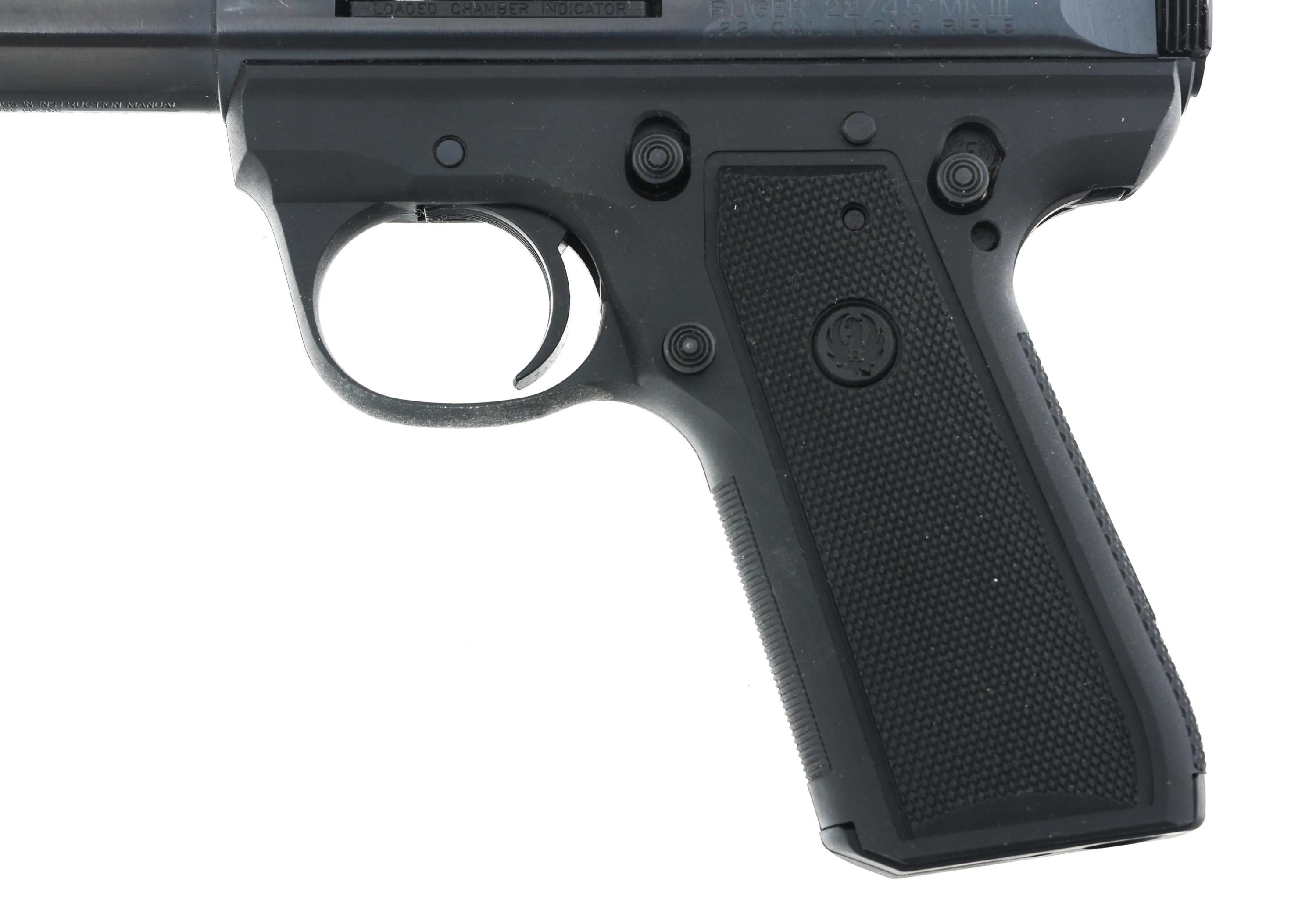 2013 RUGER 22/45 MK III .22 LR CALIBER PISTOL
