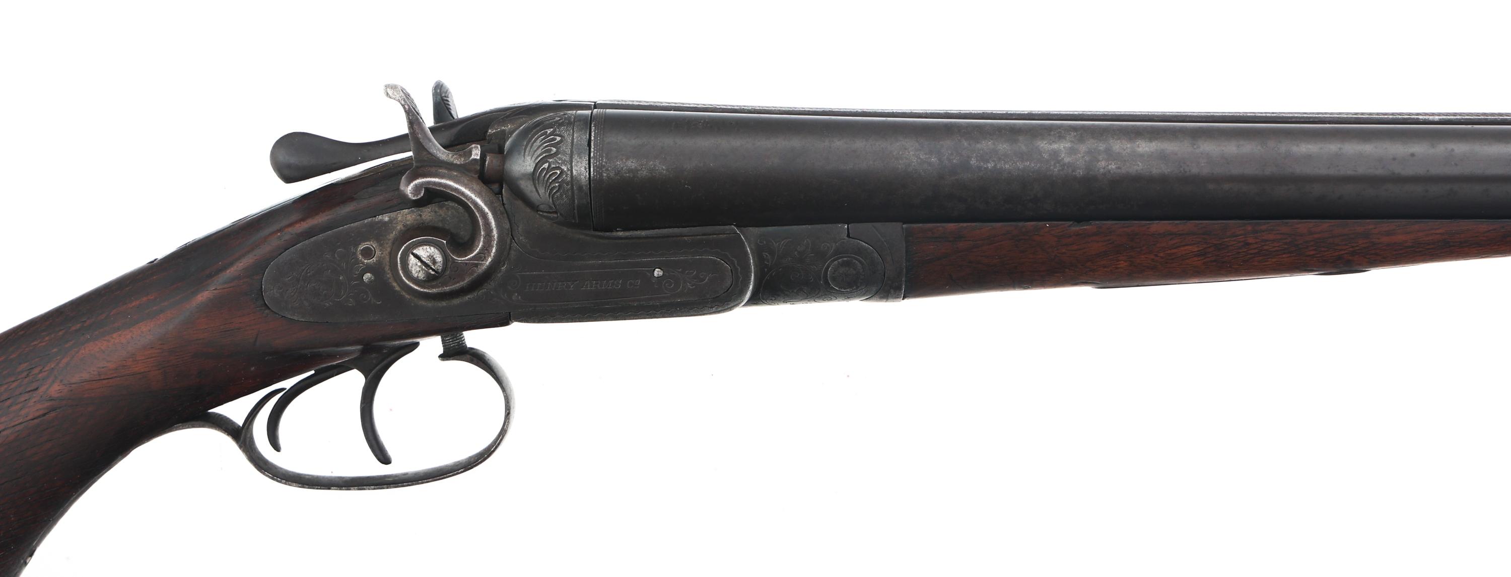 HENRY ARMS CO 12 GAUGE SIDE BY SIDE HAMMER SHOTGUN