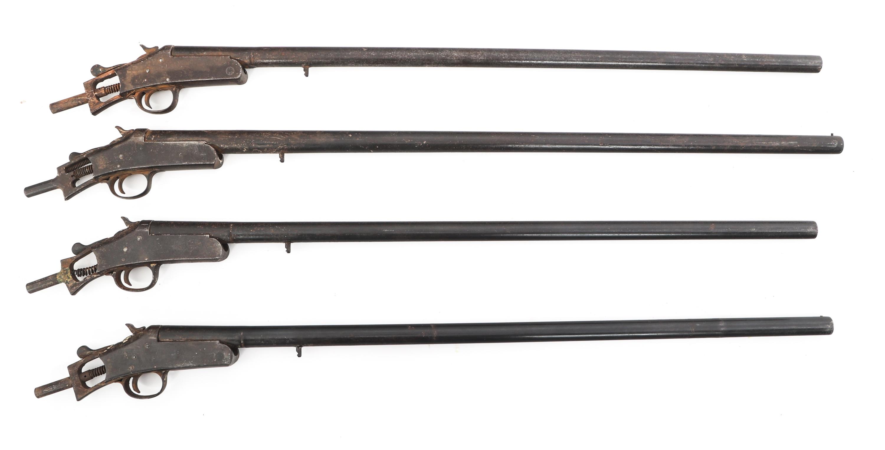 H&R TOPPER M48 BARRELED SHOTGUN RECEIVERS LOT OF 4