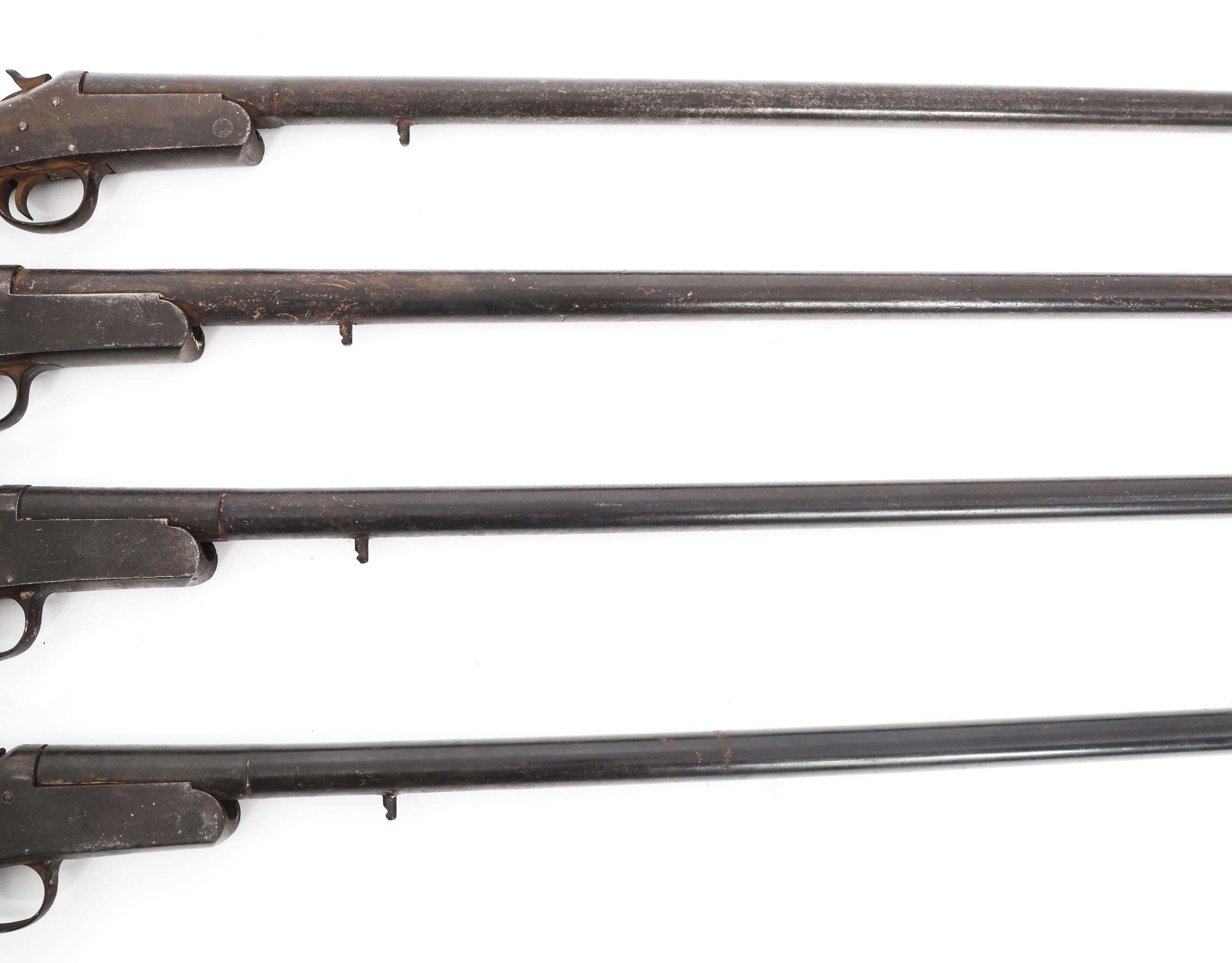 H&R TOPPER M48 BARRELED SHOTGUN RECEIVERS LOT OF 4