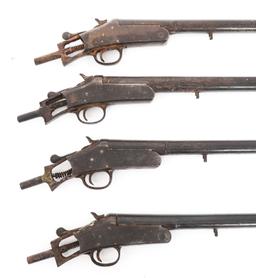 H&R TOPPER M48 BARRELED SHOTGUN RECEIVERS LOT OF 4