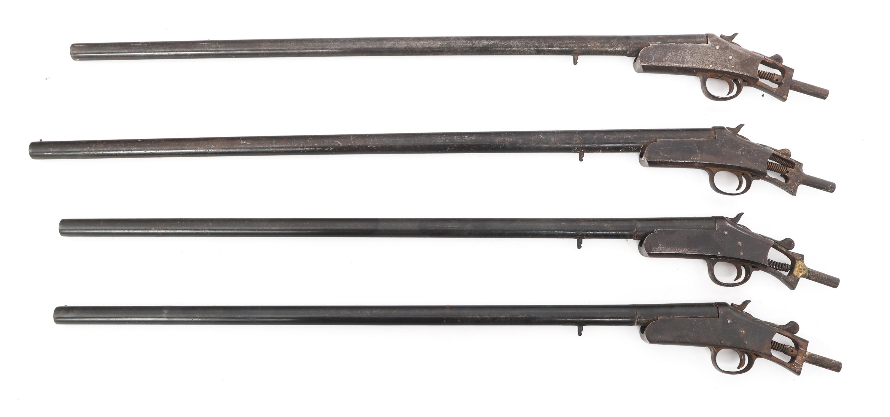 H&R TOPPER M48 BARRELED SHOTGUN RECEIVERS LOT OF 4