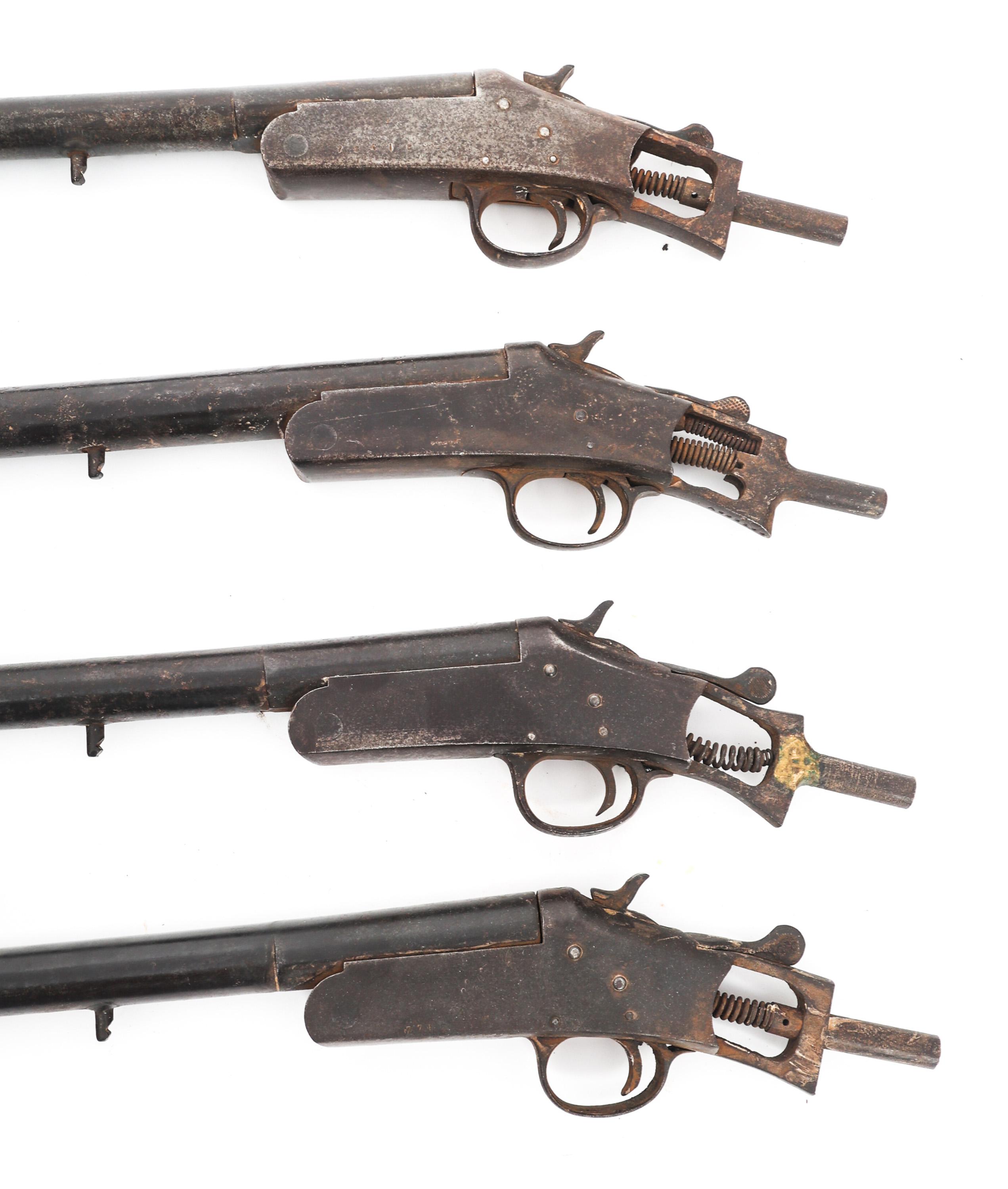 H&R TOPPER M48 BARRELED SHOTGUN RECEIVERS LOT OF 4