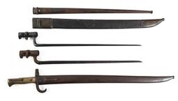19th C. EUROPEAN & US BAYONET & SCABBARD LOT