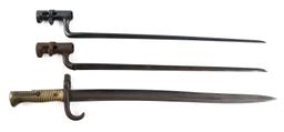 19th C. EUROPEAN & US BAYONET & SCABBARD LOT