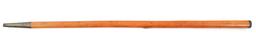 19th C. WOOD CANE WITH TRIANGULAR SWORD BLADE