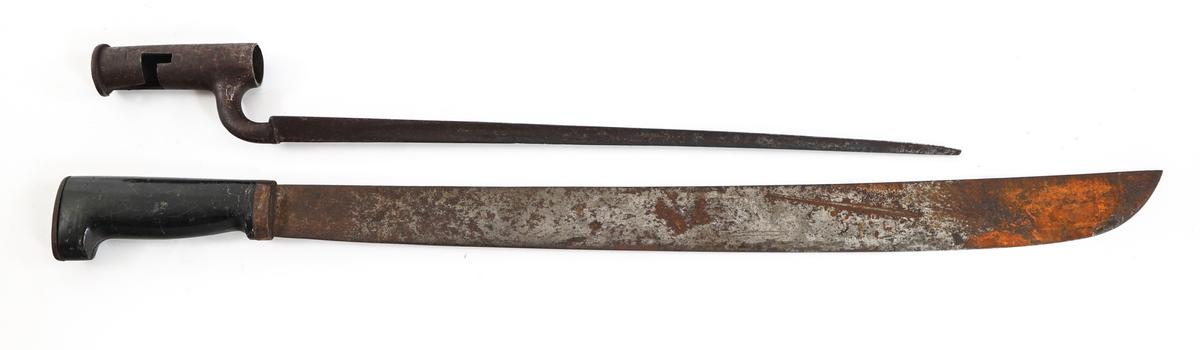 19th C. - SPAN-AM WAR US BAYONET & COLLINS MACHETE