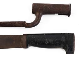 19th C. - SPAN-AM WAR US BAYONET & COLLINS MACHETE