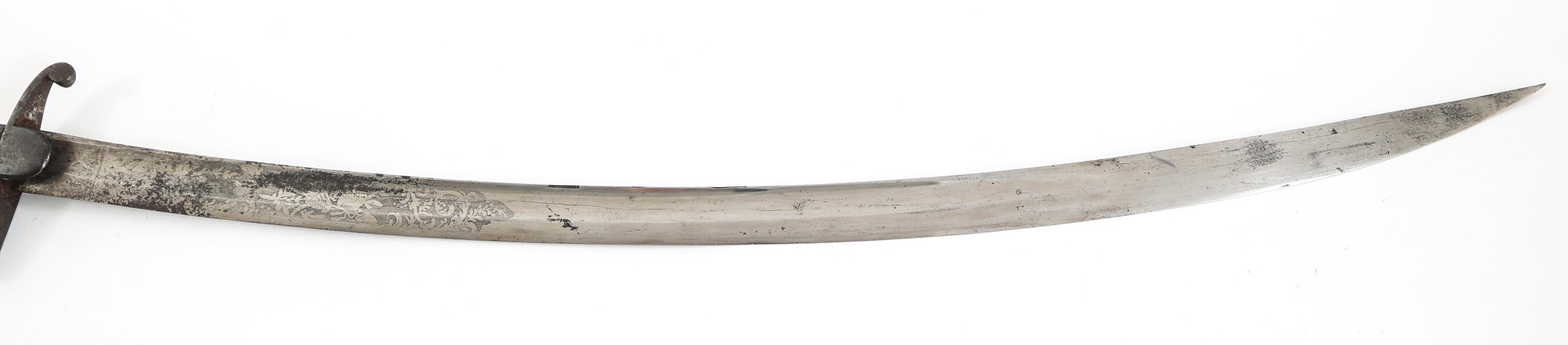 19th C. US MILITIA CAVALRY SABER & SCABBARD