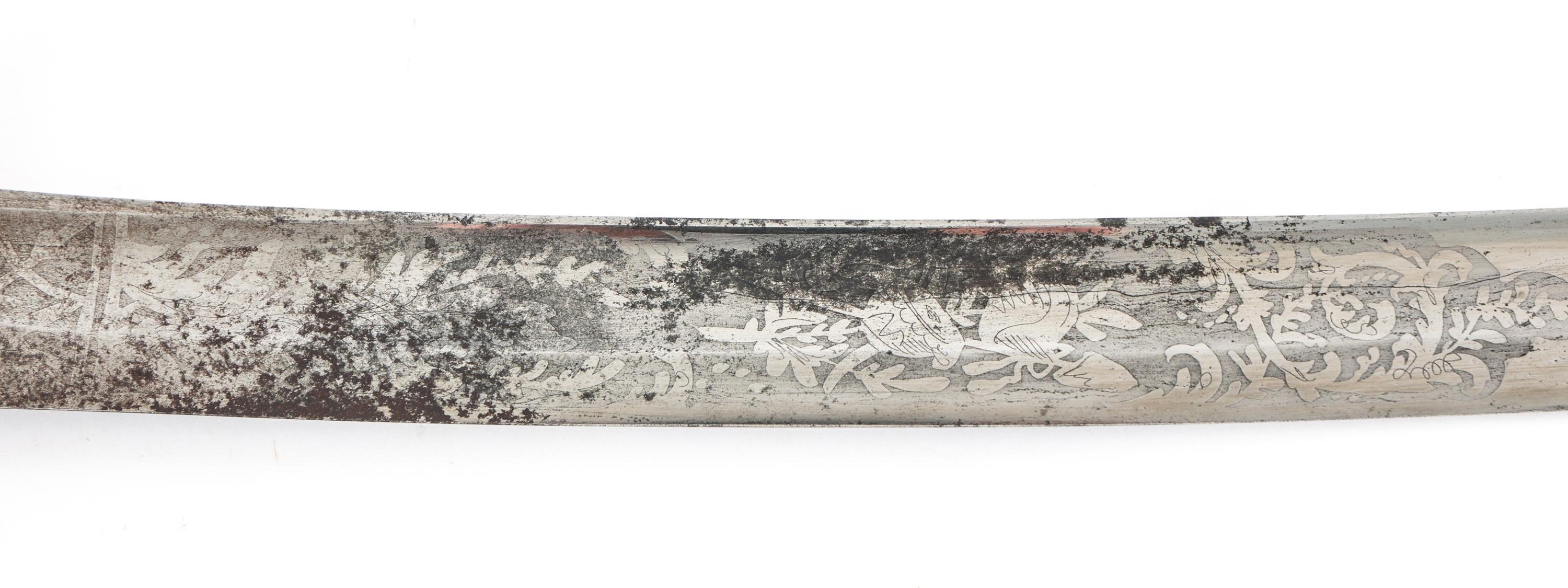 19th C. US MILITIA CAVALRY SABER & SCABBARD