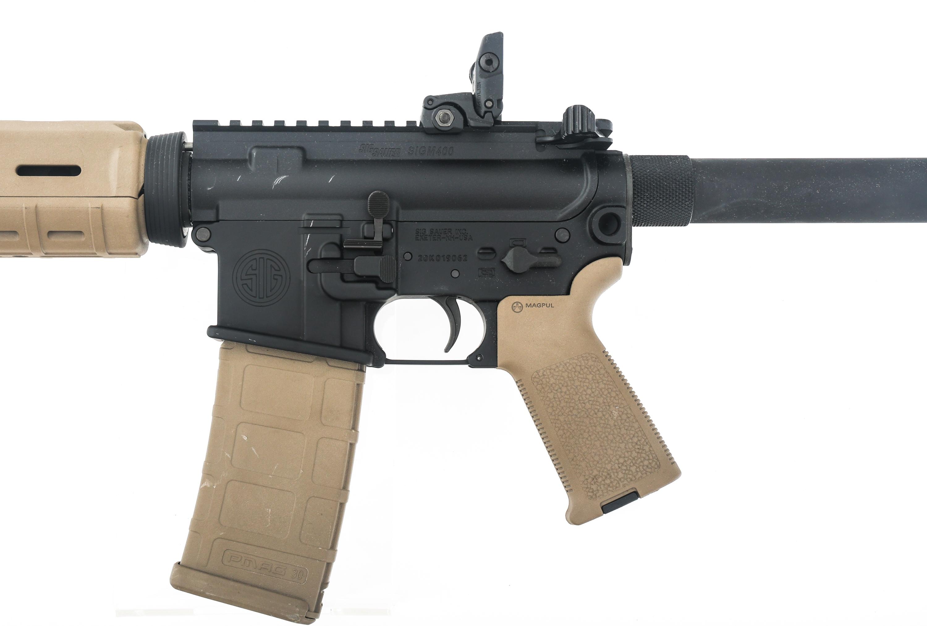 SIG SAUER MODEL M400 5.56X45mm CALIBER PISTOL