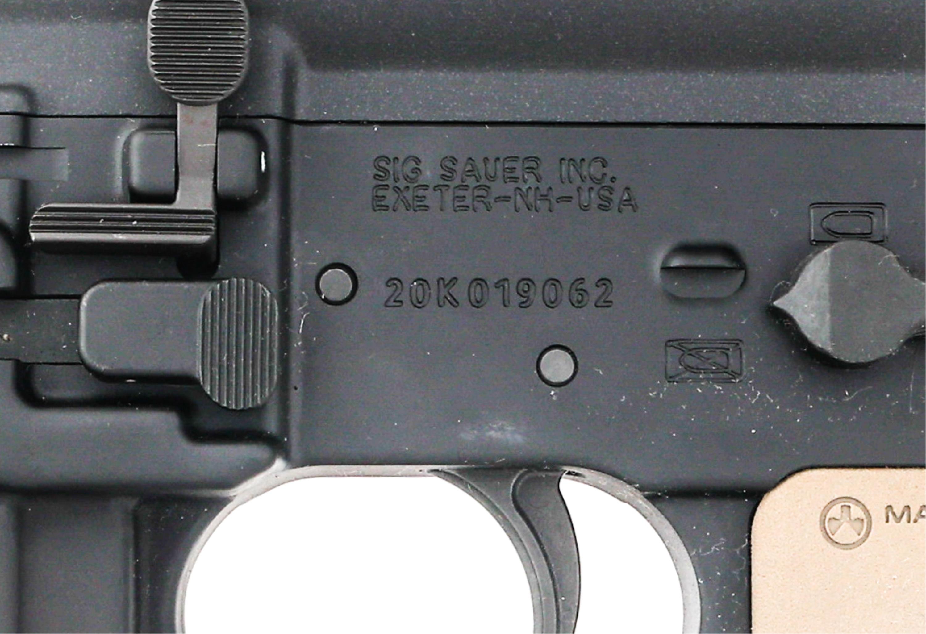 SIG SAUER MODEL M400 5.56X45mm CALIBER PISTOL