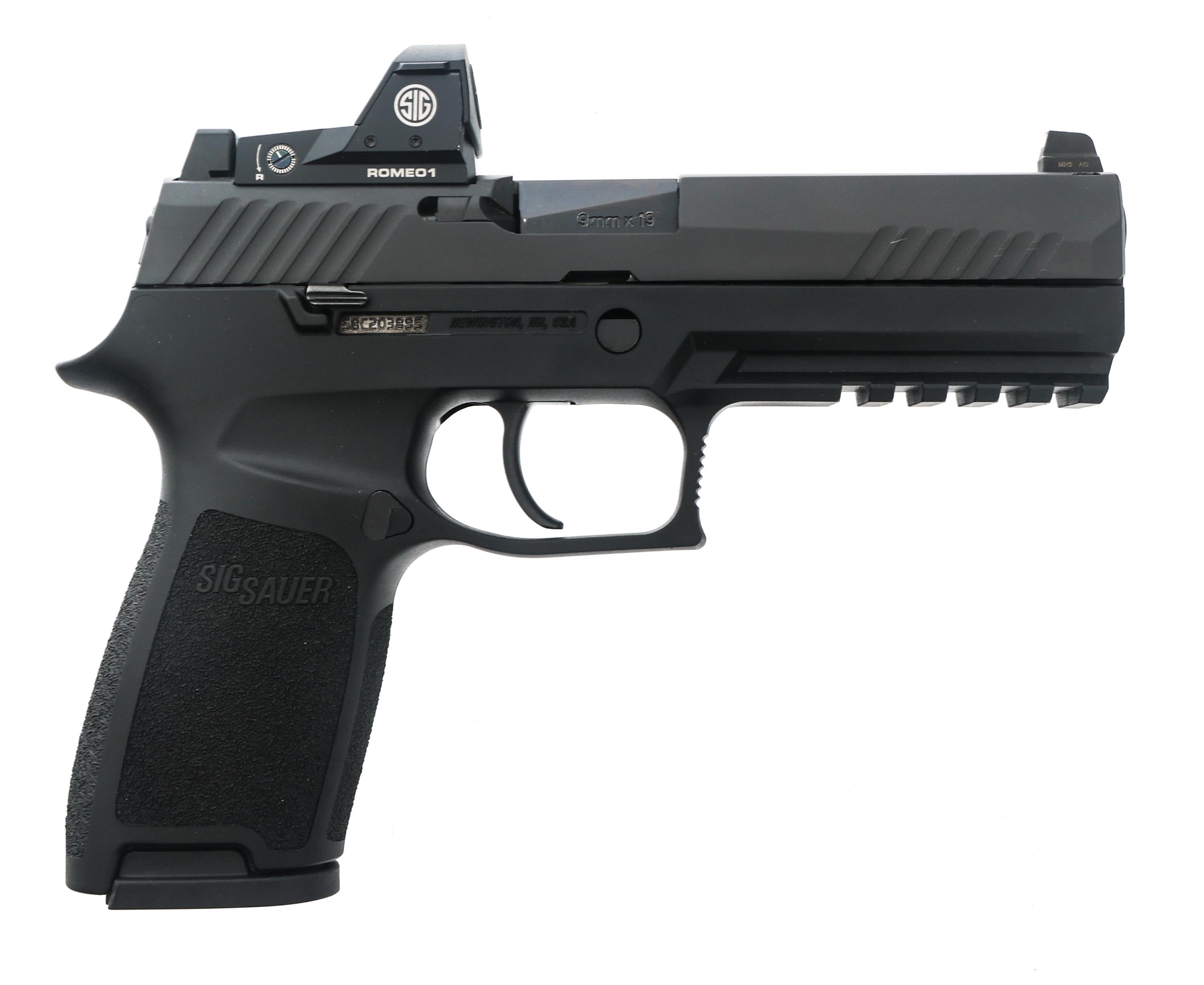 SIG SAUER MODEL P320 9x19mm CALIBER PISTOL